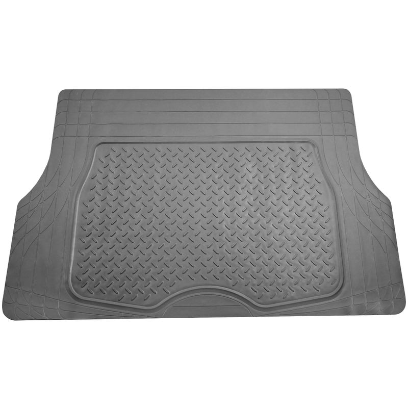 FH Group ClimaProof Universal Cargo Mat â€“ All-Weather, Trimmable Trunk Mat (48" W x 32" D) â€“ Fits Most Cars, SUVs & Trucks â€“ Gray - Image 1